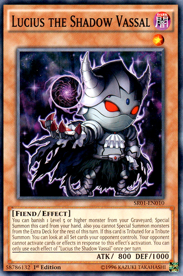 Lucius the Shadow Vassal [SR01-EN010] Common 