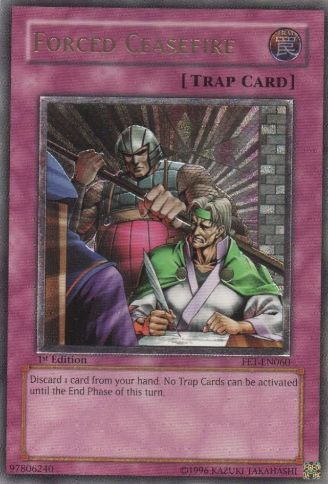 Forced Ceasefire [FET-EN060] Ultimate Rare 