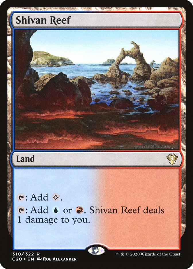 Shivan Reef [Commander 2020] 