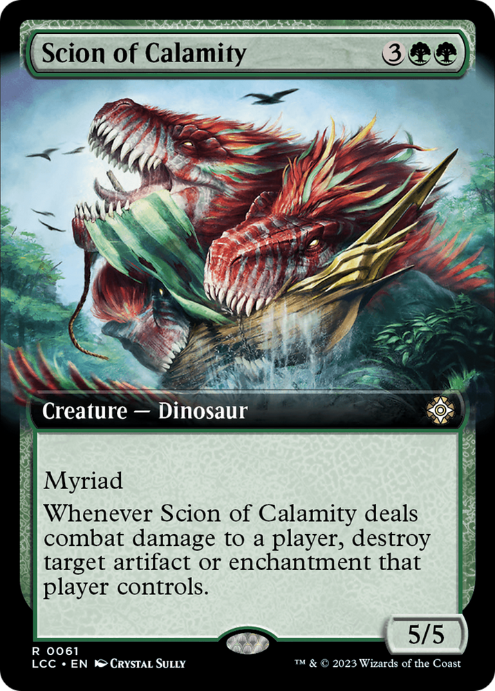 Scion of Calamity (Extended Art) [The Lost Caverns of Ixalan Commander] 