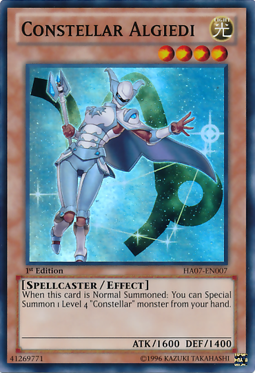 Constellar Algiedi [HA07-EN007] Super Rare 