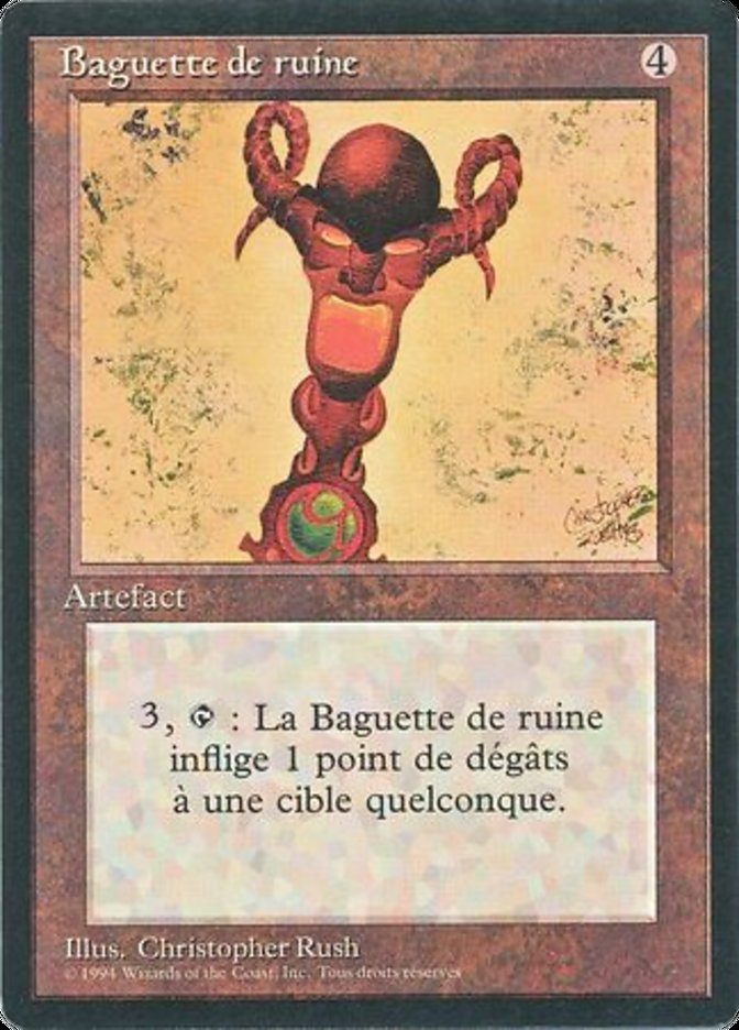 Rod of Ruin [Foreign Black Border] 