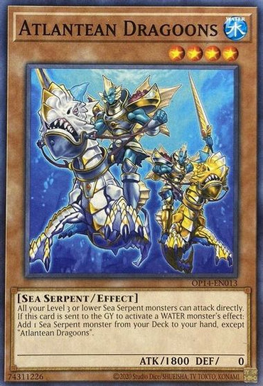 Atlantean Dragoons [OP14-EN013] Common 
