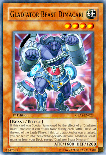 Gladiator Beast Dimacari [GLAS-EN023] Common 