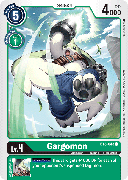 Gargomon [BT3-048] [Release Special Booster Ver.1.5] 