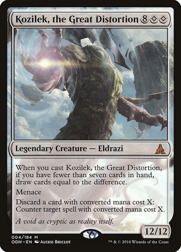 Kozilek, the Great Distortion [Oath of the Gatewatch] 