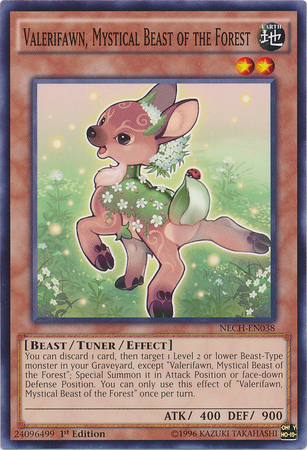 Valerifawn, Mystical Beast of the Forest [NECH-EN038] Common 
