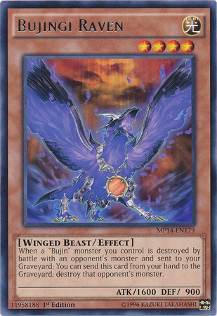 Bujingi Raven [MP14-EN179] Rare 