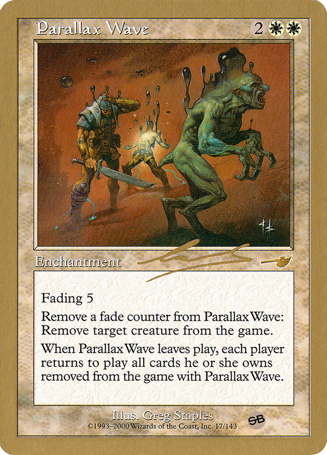 Parallax Wave (Nicolas Labarre) (SB) [World Championship Decks 2000] 