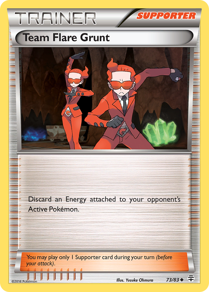 Team Flare Grunt (73/83) [XY: Generations] 