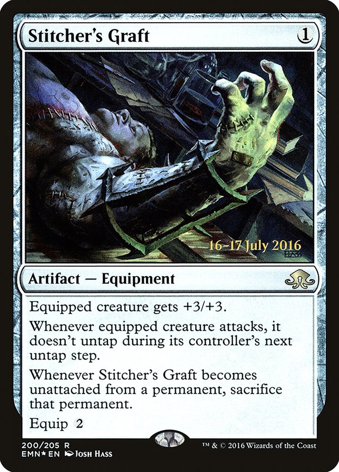 Stitcher's Graft [Eldritch Moon Prerelease Promos] 