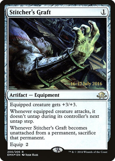 Stitcher's Graft [Eldritch Moon Prerelease Promos] 