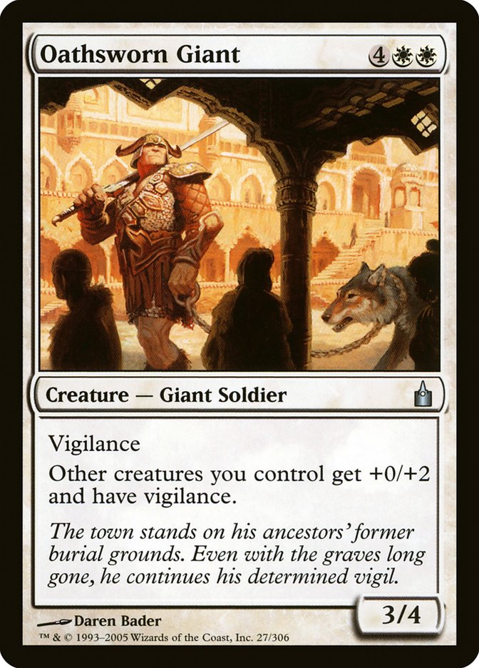 Oathsworn Giant [Ravnica: City of Guilds] 