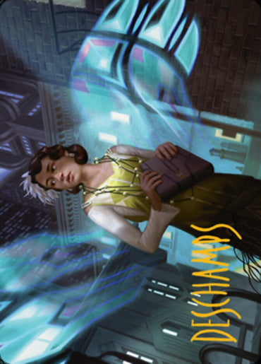 Giada, Font of Hope 1 Art Card (Gold-Stamped Signature) [Streets of New Capenna Art Series] 