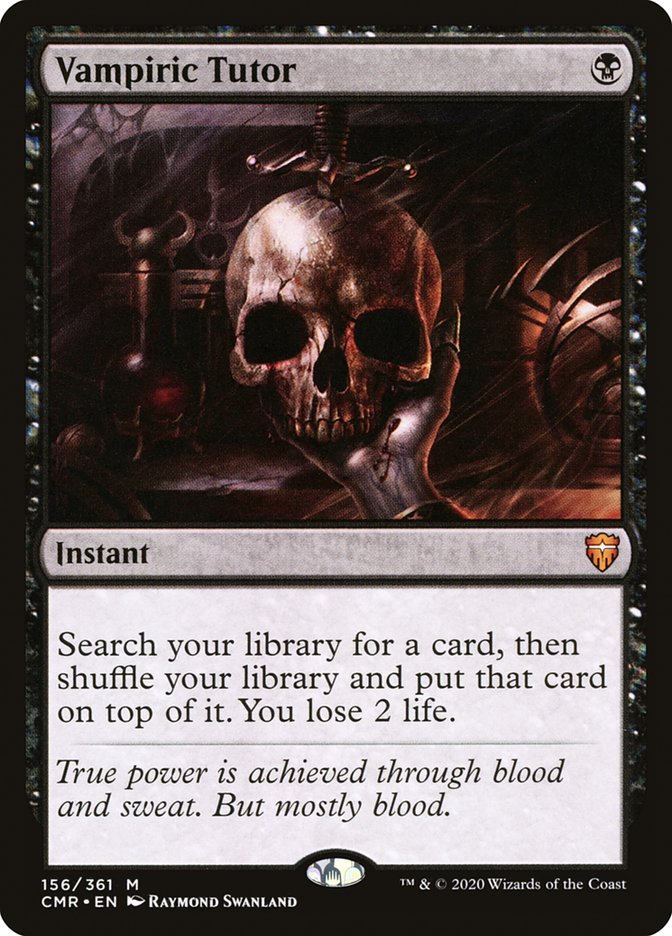 Vampiric Tutor [Commander Legends] 