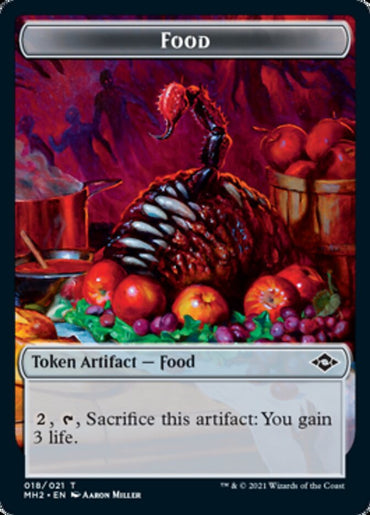 Food Token (18) [Modern Horizons 2 Tokens] 