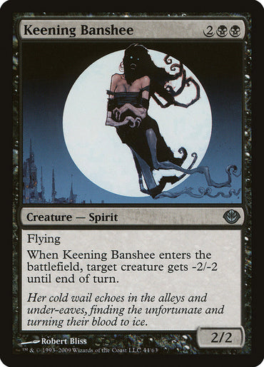 Keening Banshee [Duel Decks: Garruk vs. Liliana] 