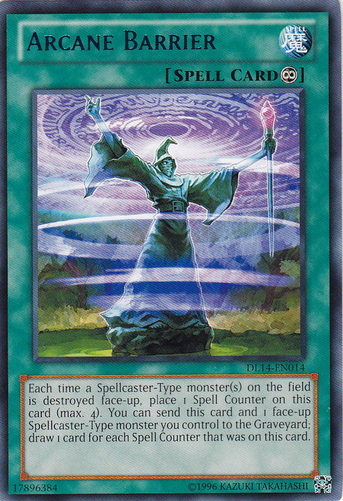 Arcane Barrier (Blue) [DL14-EN014] Rare 