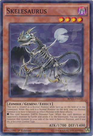 Skelesaurus [BP03-EN108] Shatterfoil Rare 