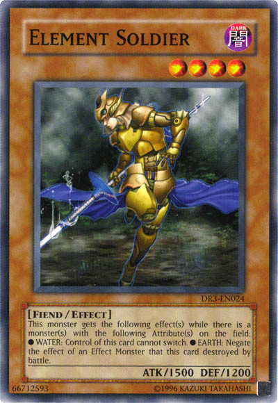 Element Soldier [DR3-EN024] Common 