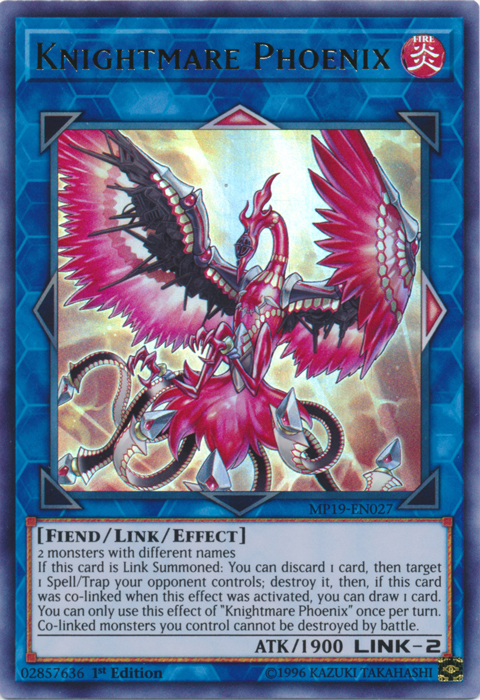 Knightmare Phoenix [MP19-EN027] Ultra Rare 