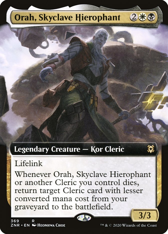 Orah, Skyclave Hierophant (Extended Art) [Zendikar Rising] 