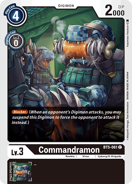 Commandramon [BT5-061] [Battle of Omni]