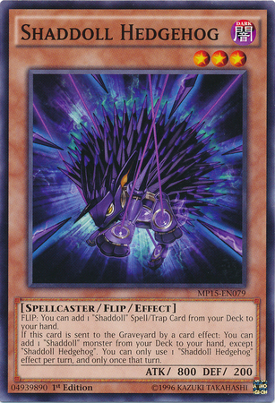 Shaddoll Hedgehog [MP15-EN079] Common 