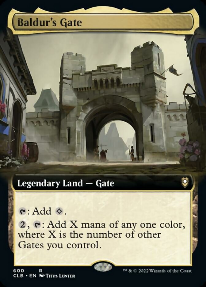 Baldur's Gate (Extended Art) [Commander Legends: Battle for Baldur's Gate] 