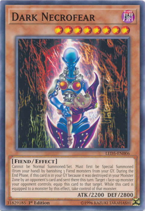 Dark Necrofear [LED5-EN006] Common 