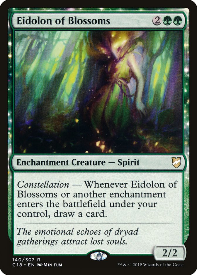 Eidolon of Blossoms [Commander 2018] 