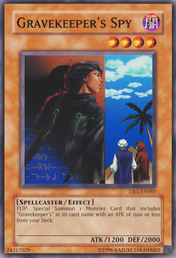 Gravekeeper's Spy [DR1-EN007] Common 
