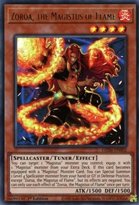 Zoroa, the Magistus of Flame [GEIM-EN002] Ultra Rare 