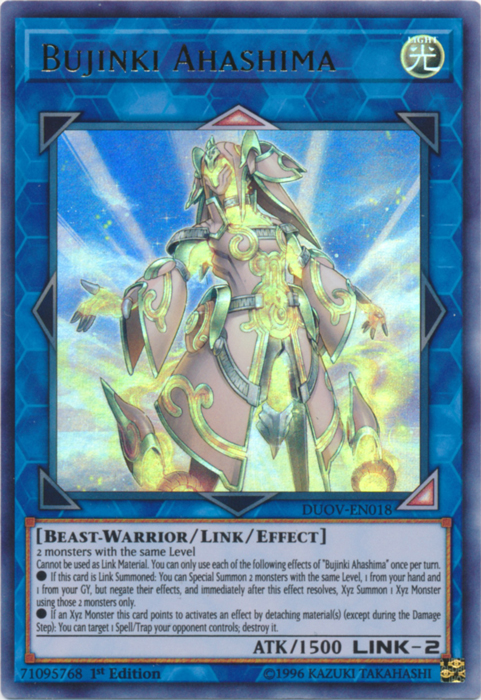 Bujinki Ahashima [DUOV-EN018] Ultra Rare 