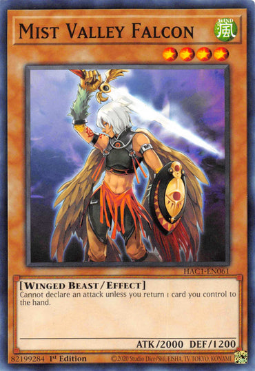 Mist Valley Falcon [HAC1-EN061] Common 