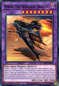 Sprind the Irondash Dragon [BLVO-EN038] Common 