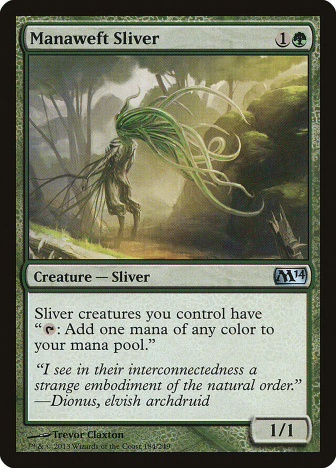 Manaweft Sliver [Magic 2014] 