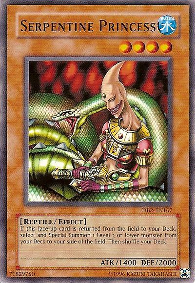 Serpentine Princess [DB2-EN167] Common 