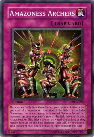 Amazoness Archers [MFC-096] Super Rare 