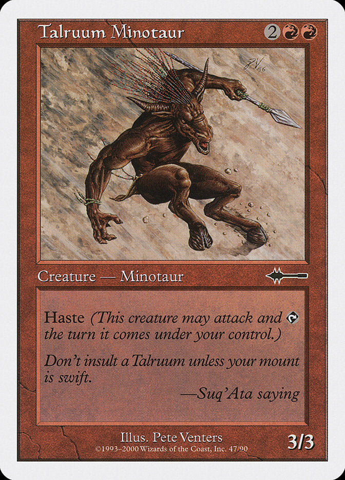 Talruum Minotaur [Beatdown] 