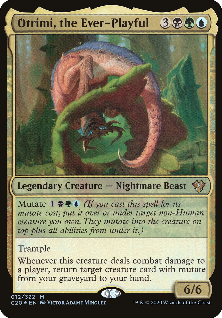 Otrimi, the Ever-Playful (Oversized) [Commander 2020 Oversized]