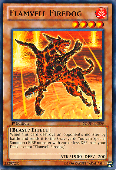 Flamvell Firedog [SDOK-EN009] Common 