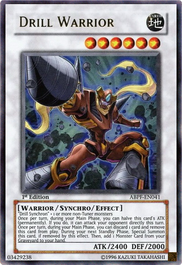Drill Warrior [ABPF-EN041] Ultra Rare 