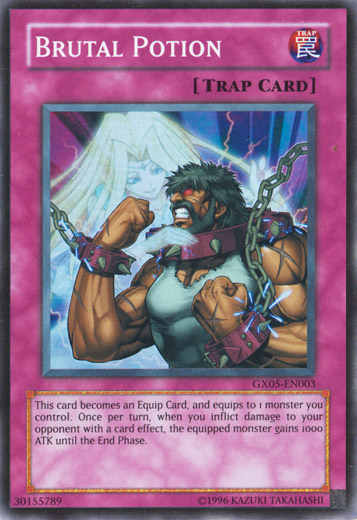 Brutal Potion [GX05-EN003] Super Rare 
