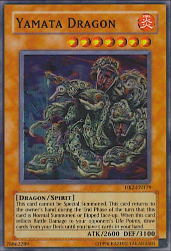 Yamata Dragon [DB2-EN179] Super Rare 