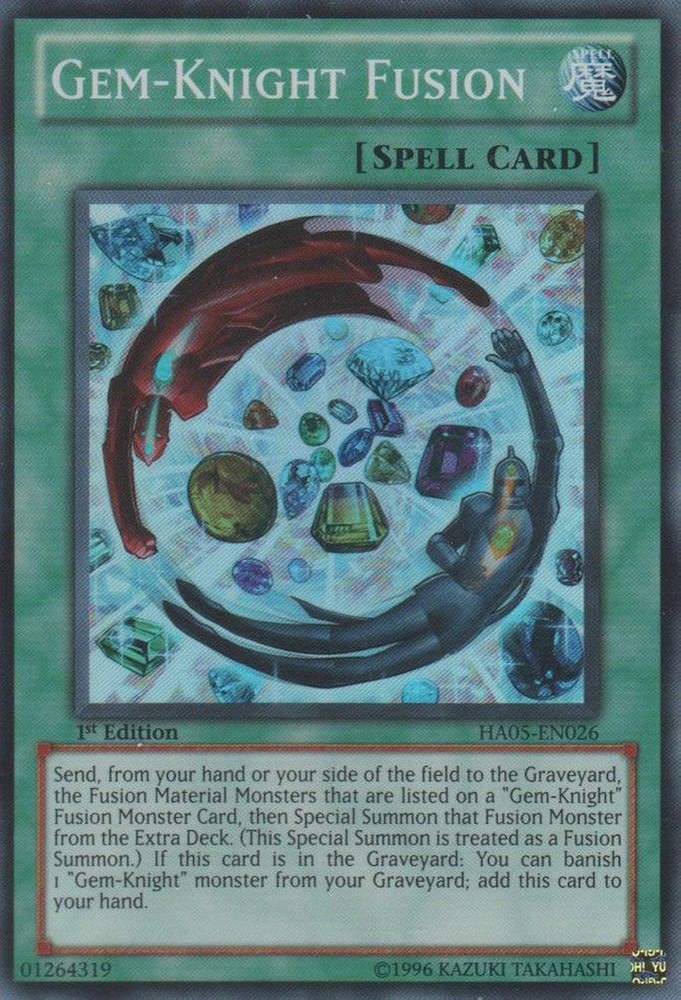 Gem-Knight Fusion [HA05-EN026] Super Rare 
