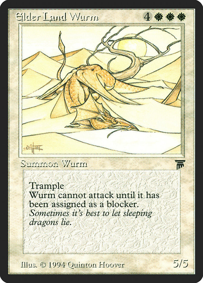 Elder Land Wurm [Legends] 