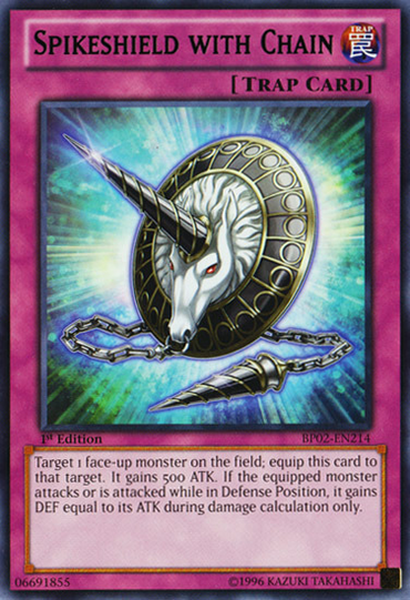 Spikeshield with Chain [BP02-EN214] Rare 