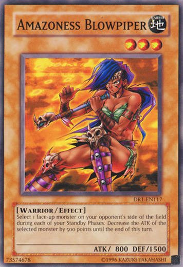 Amazoness Blowpiper [DR1-EN117] Common 