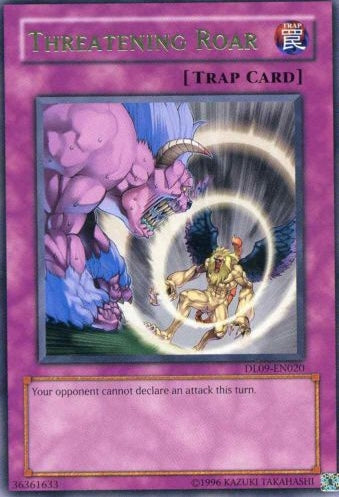 Threatening Roar (Green) [DL09-EN020] Rare 